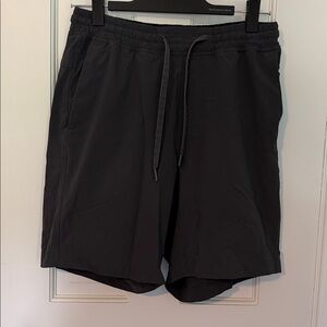 Black Drawstring Shorts